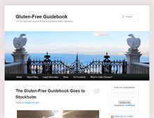 Tablet Screenshot of glutenfreeguidebook.com